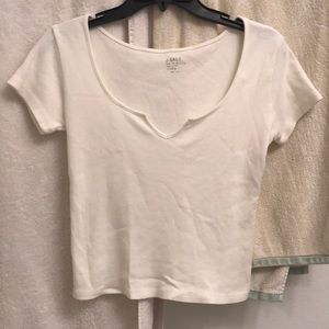J. Galt brandy Melville white v neck